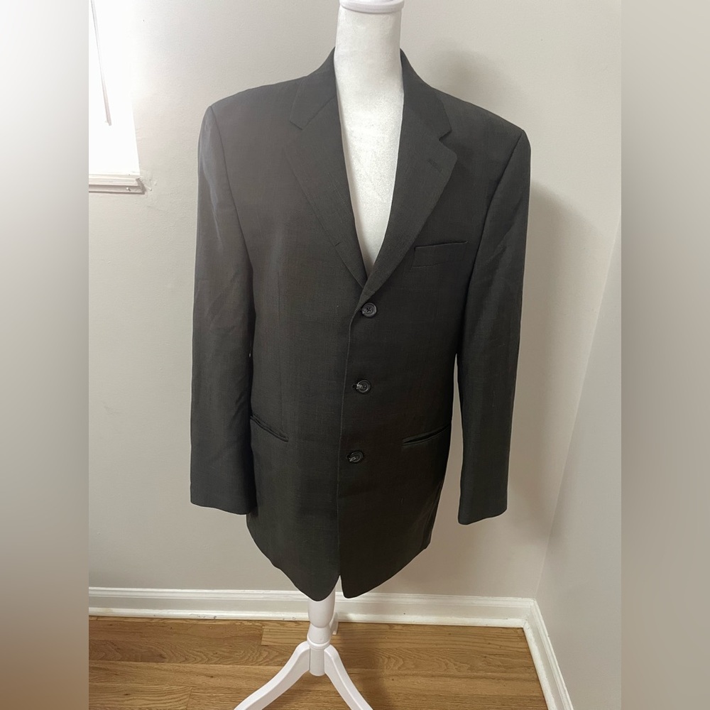 Lauren Ralph Lauren‎ 40R Wool Blazer Dark Charcoal Sport Coat